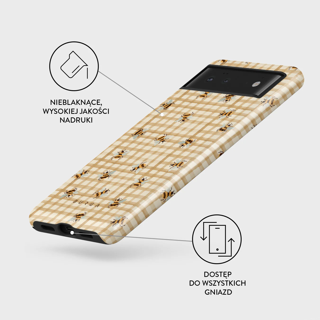 Honeycomb - Google Pixel 6a Etui - Image 3