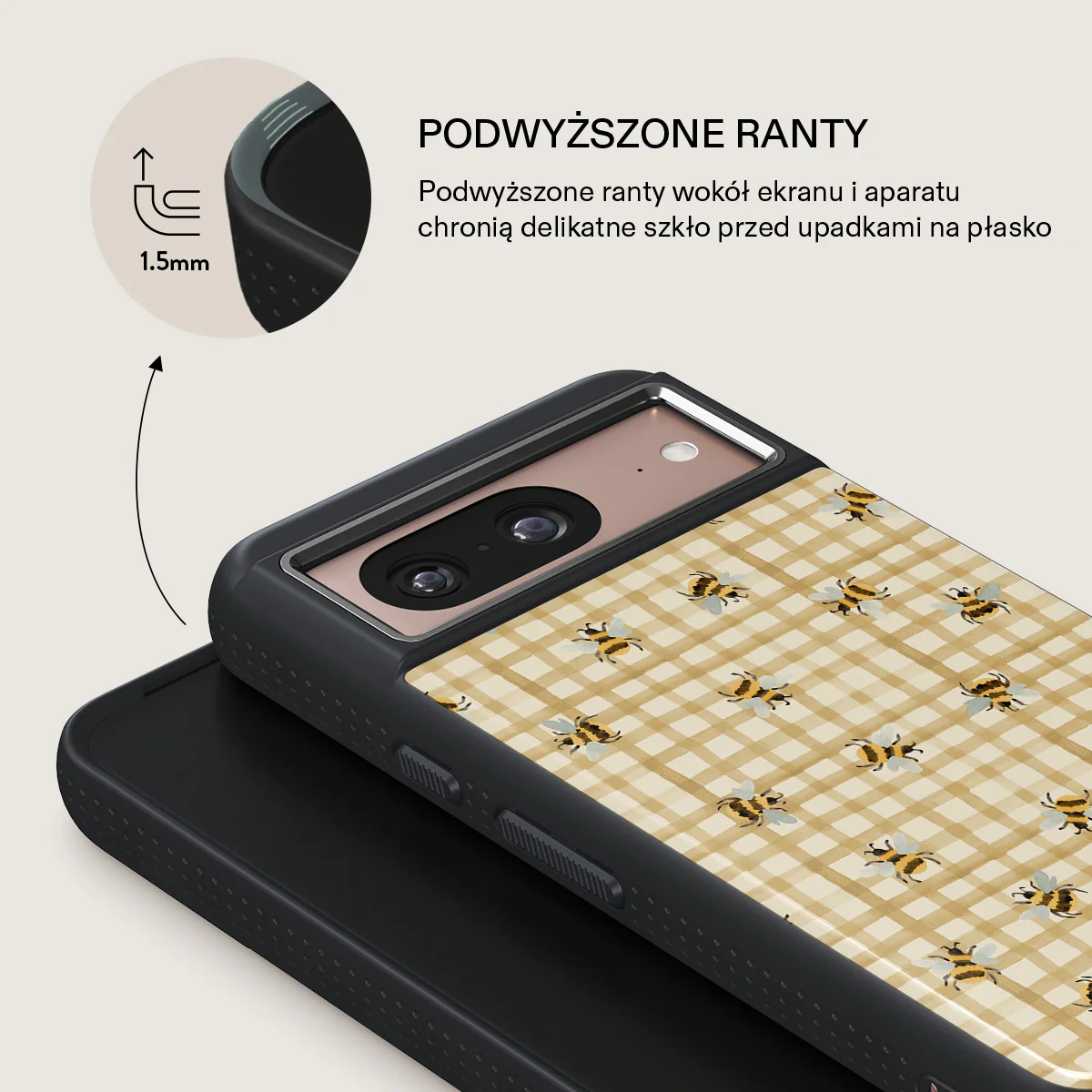 Honeycomb - Google Pixel 8 Etui - Image 15