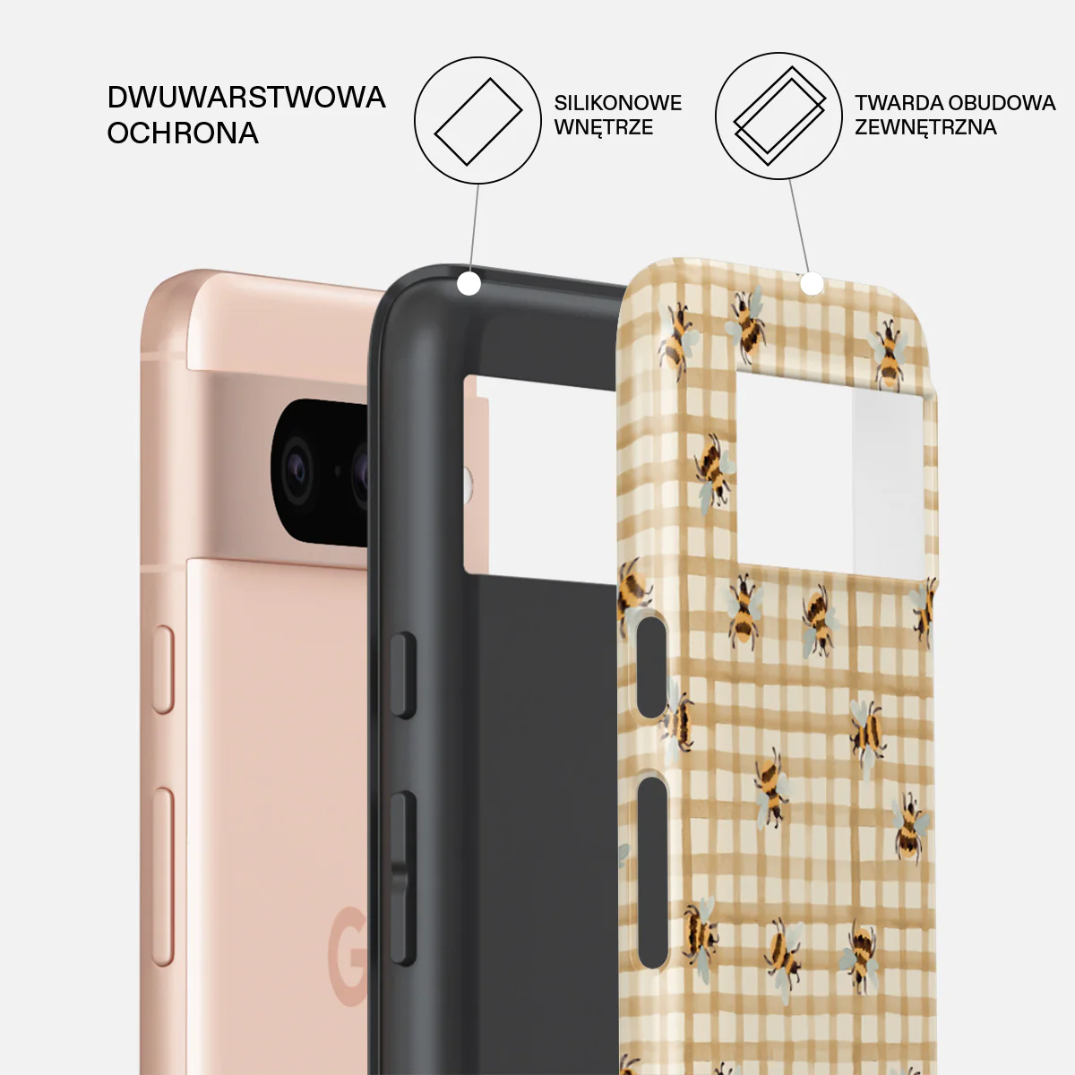 Honeycomb - Google Pixel 8 Etui - Image 2