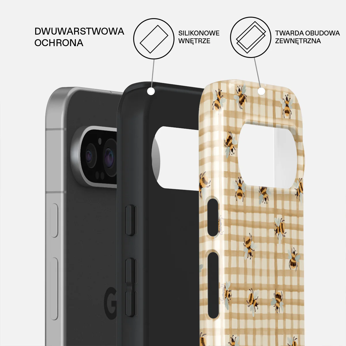 Honeycomb - Google Pixel 9 Etui - Image 2