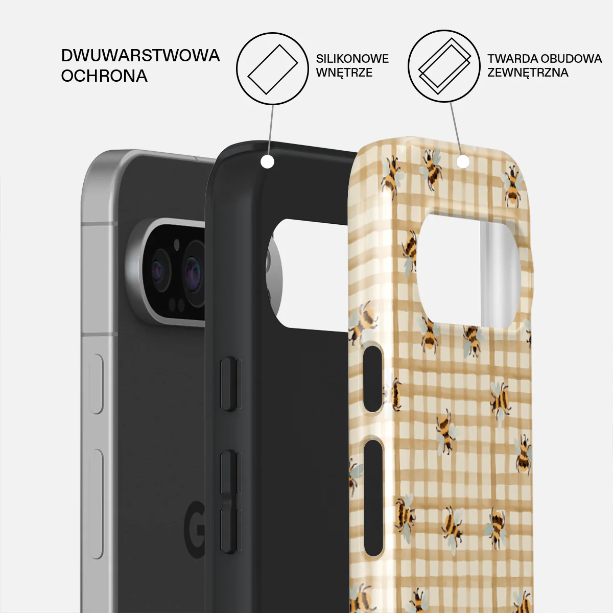 Honeycomb - Google Pixel 9 Pro Etui - Image 2