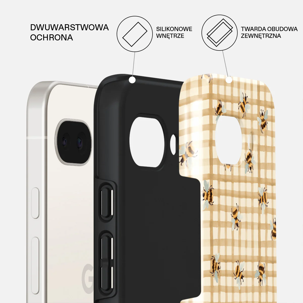 Honeycomb - Google Pixel 9a Etui - Image 2