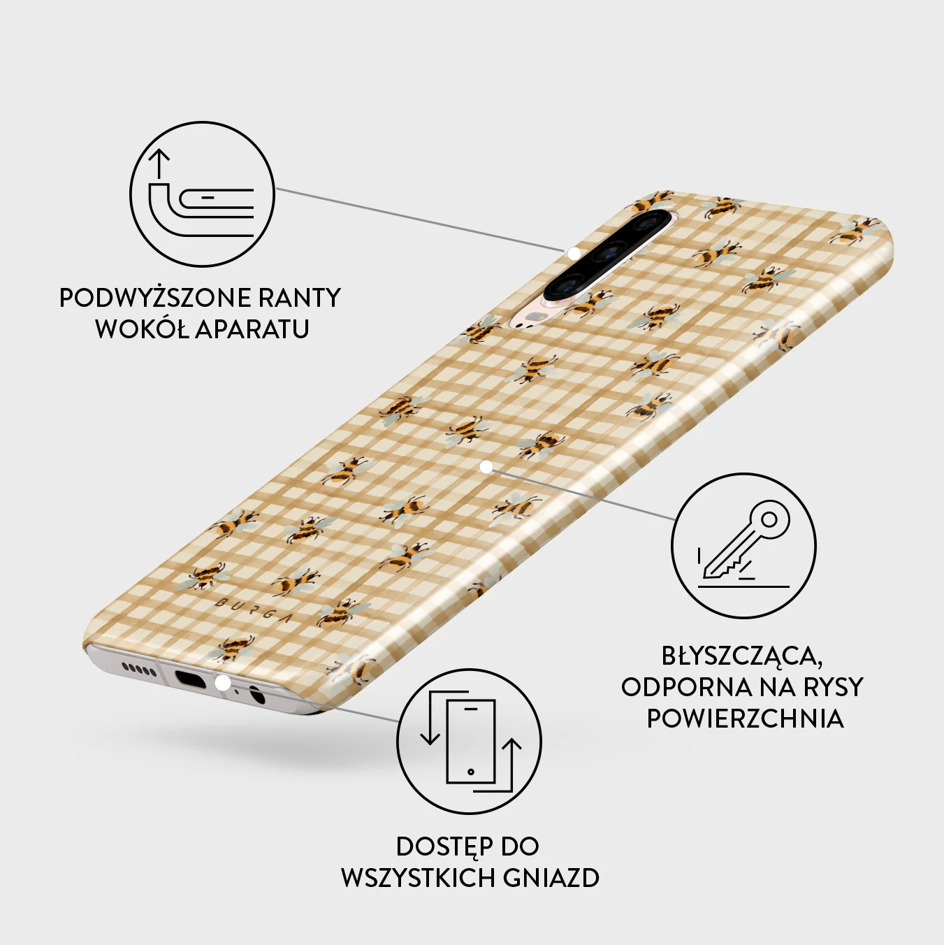 Honeycomb - Huawei P30 Etui - Image 3