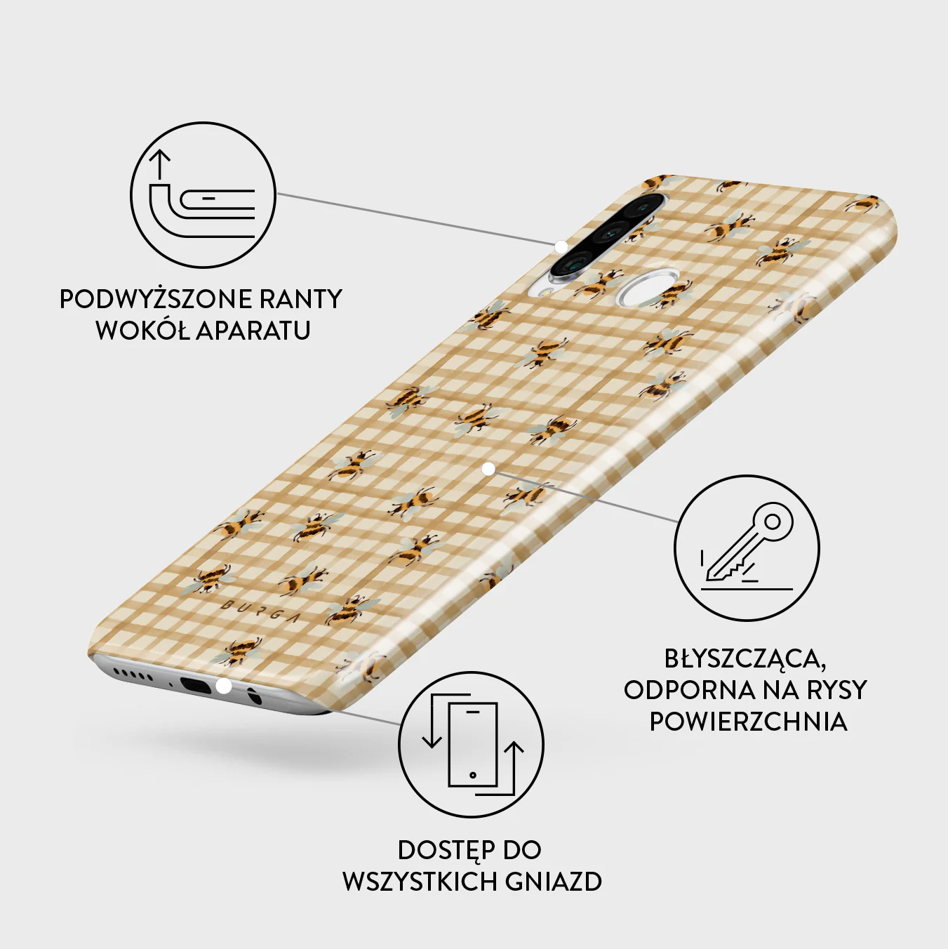Honeycomb - Huawei P30 Lite Etui - Image 3