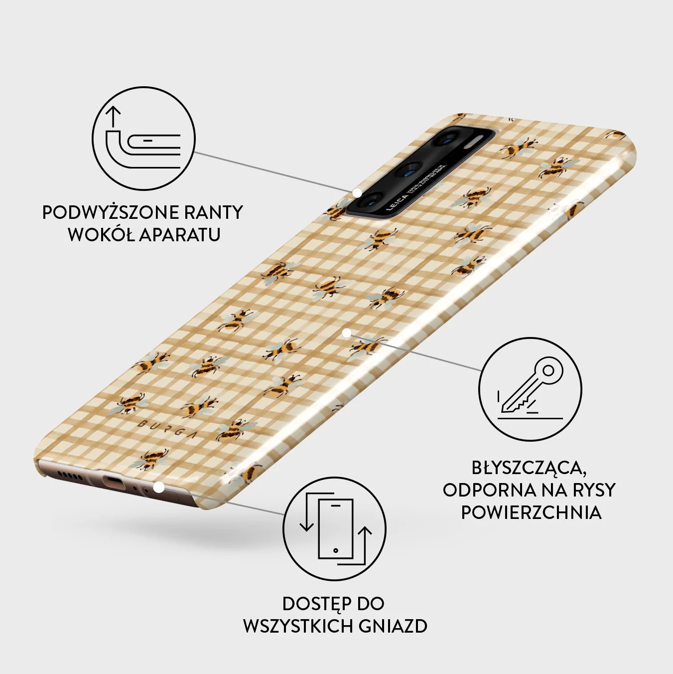 Honeycomb - Huawei P40 Etui - Image 3