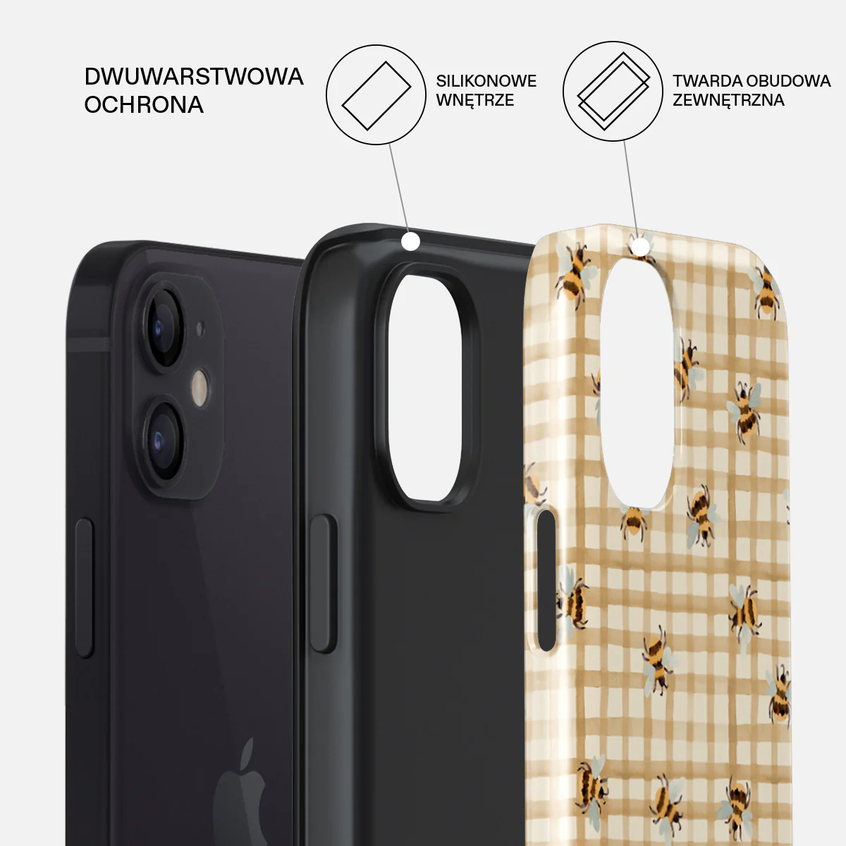 Honeycomb - iPhone 12 Etui - Image 2