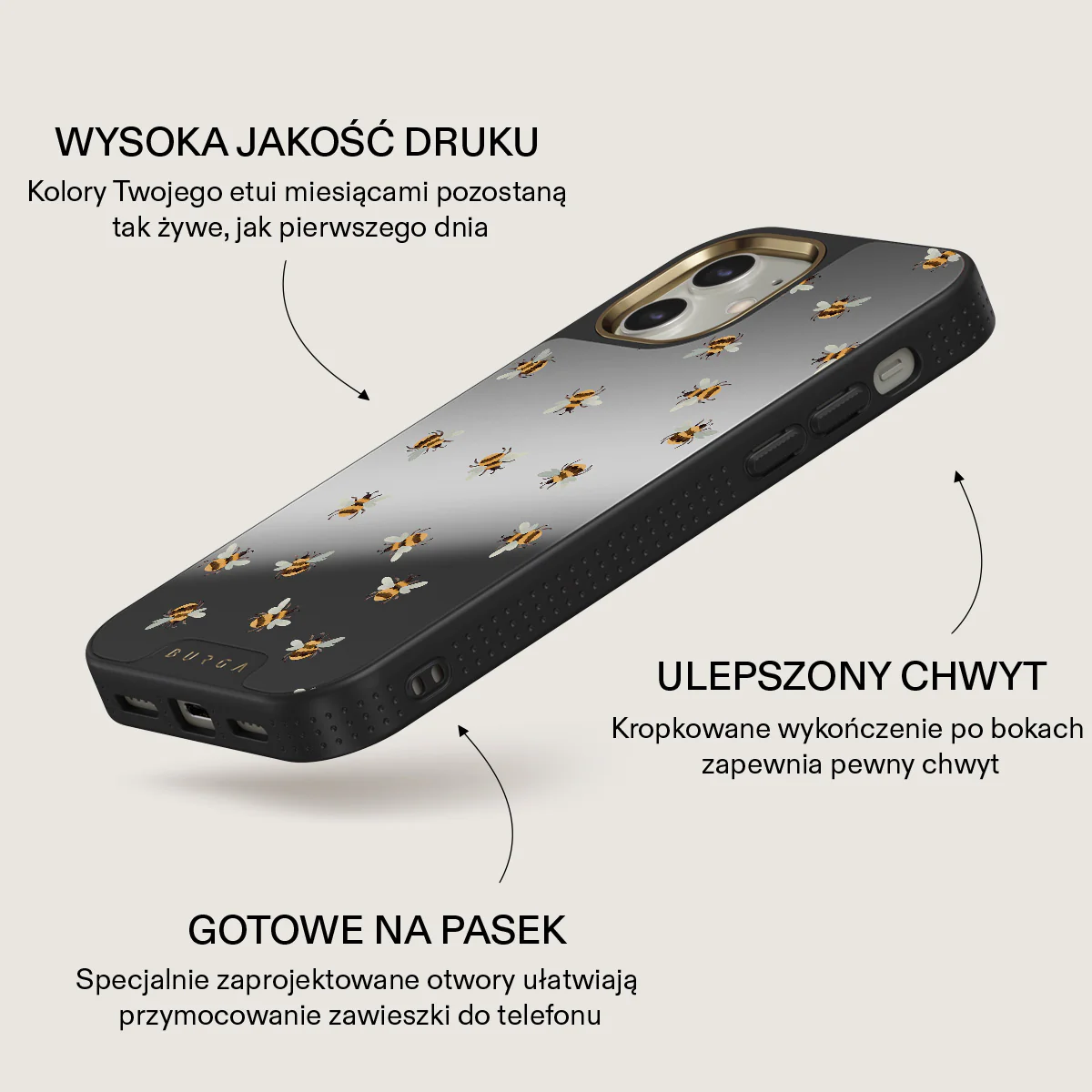 Honeycomb - iPhone 12 Etui - Image 24