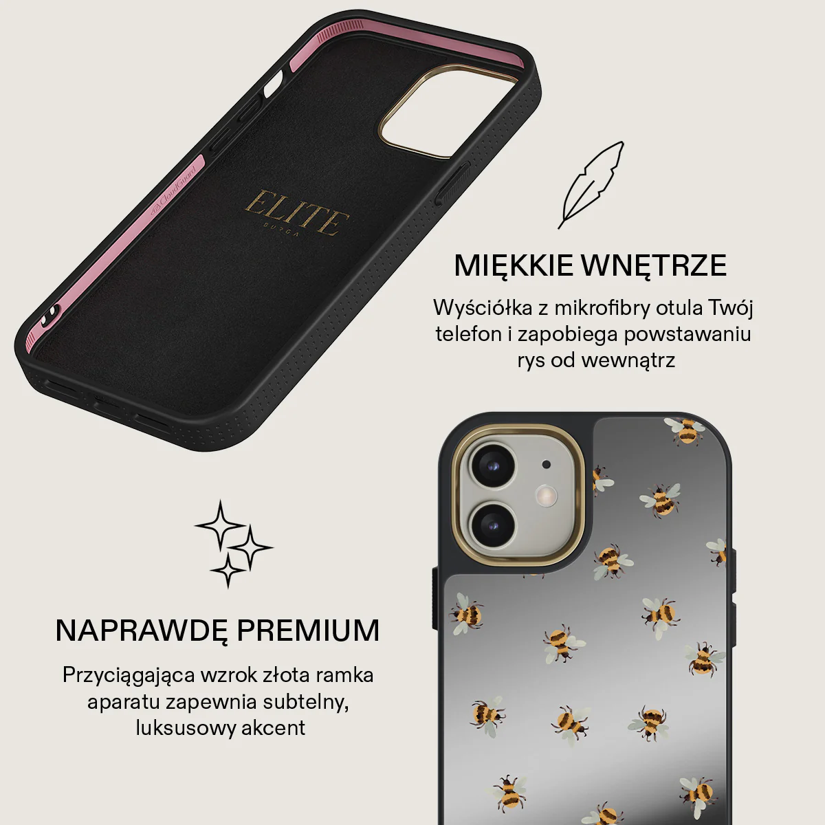 Honeycomb - iPhone 12 Etui - Image 25