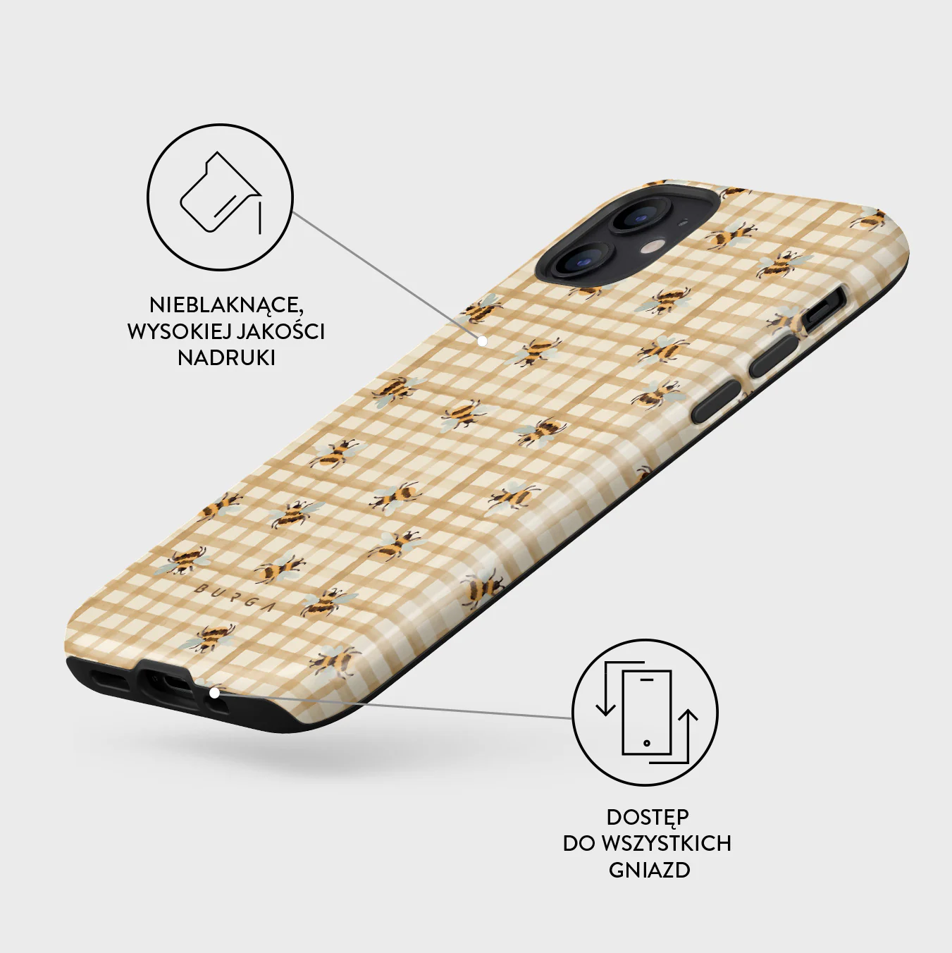 Honeycomb - iPhone 12 Etui - Image 3
