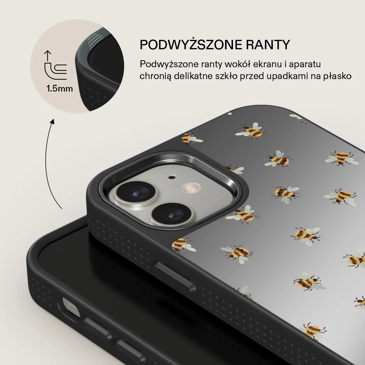 Honeycomb - iPhone 12 Etui - Image 31