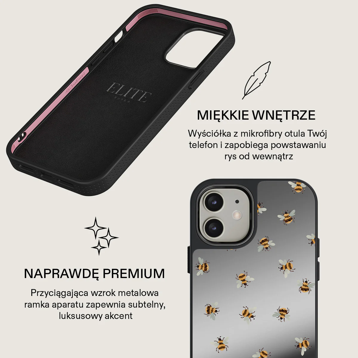 Honeycomb - iPhone 12 Etui - Image 33