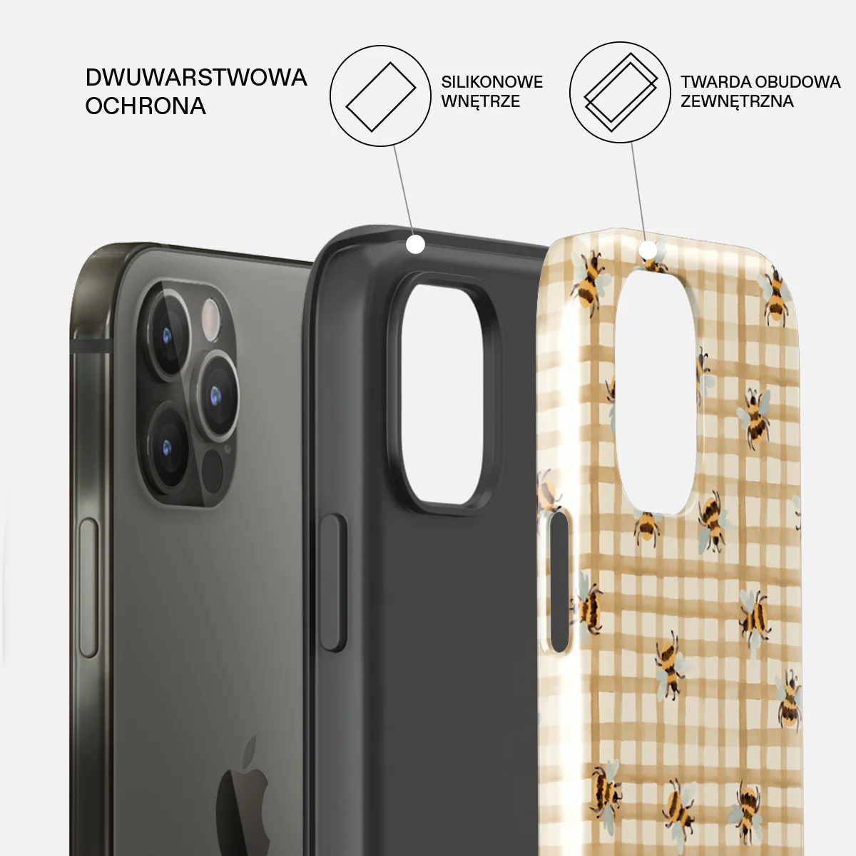Honeycomb - iPhone 12 Pro Etui - Image 2