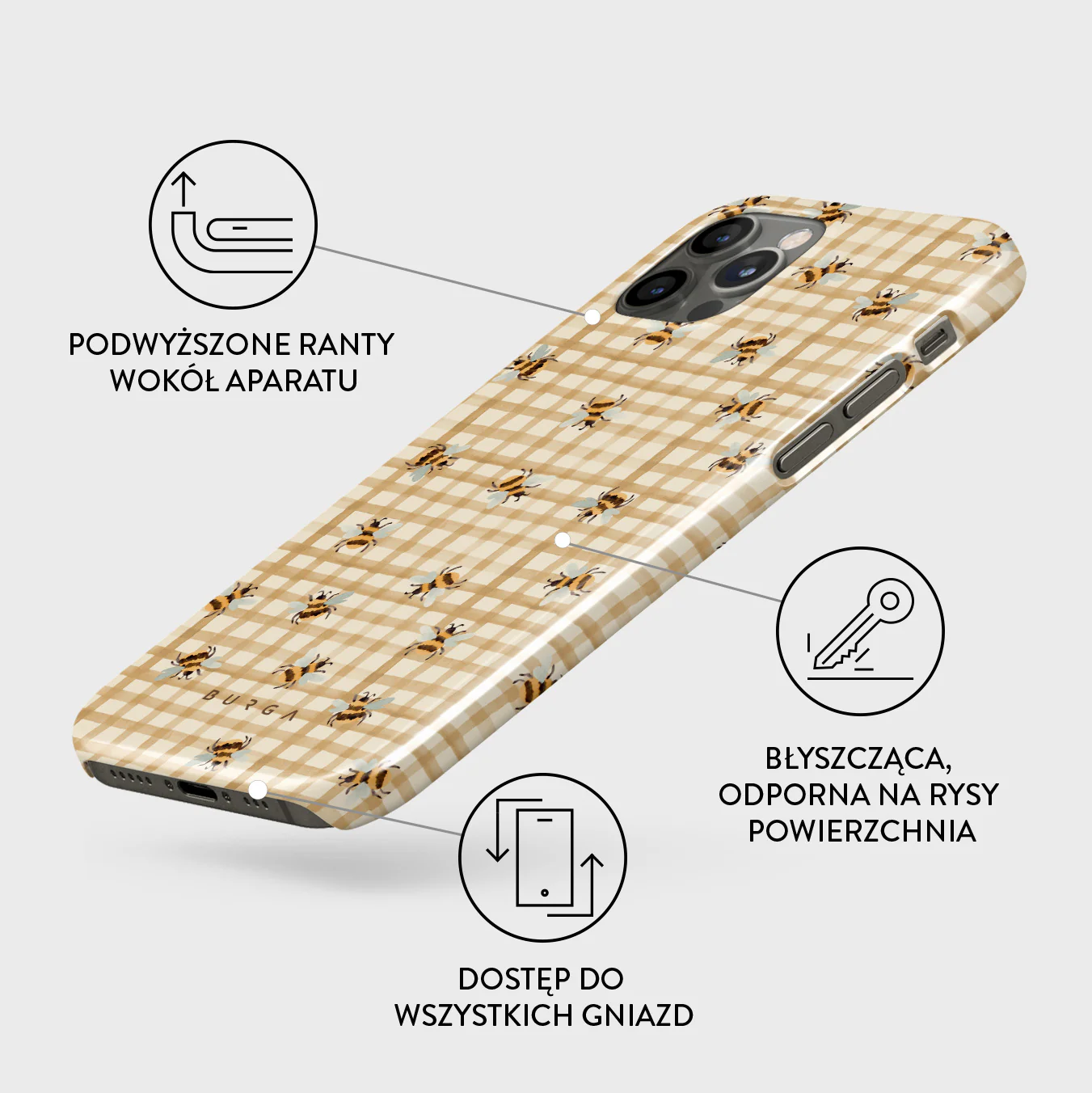 Honeycomb - iPhone 12 Pro Max Etui - Image 3