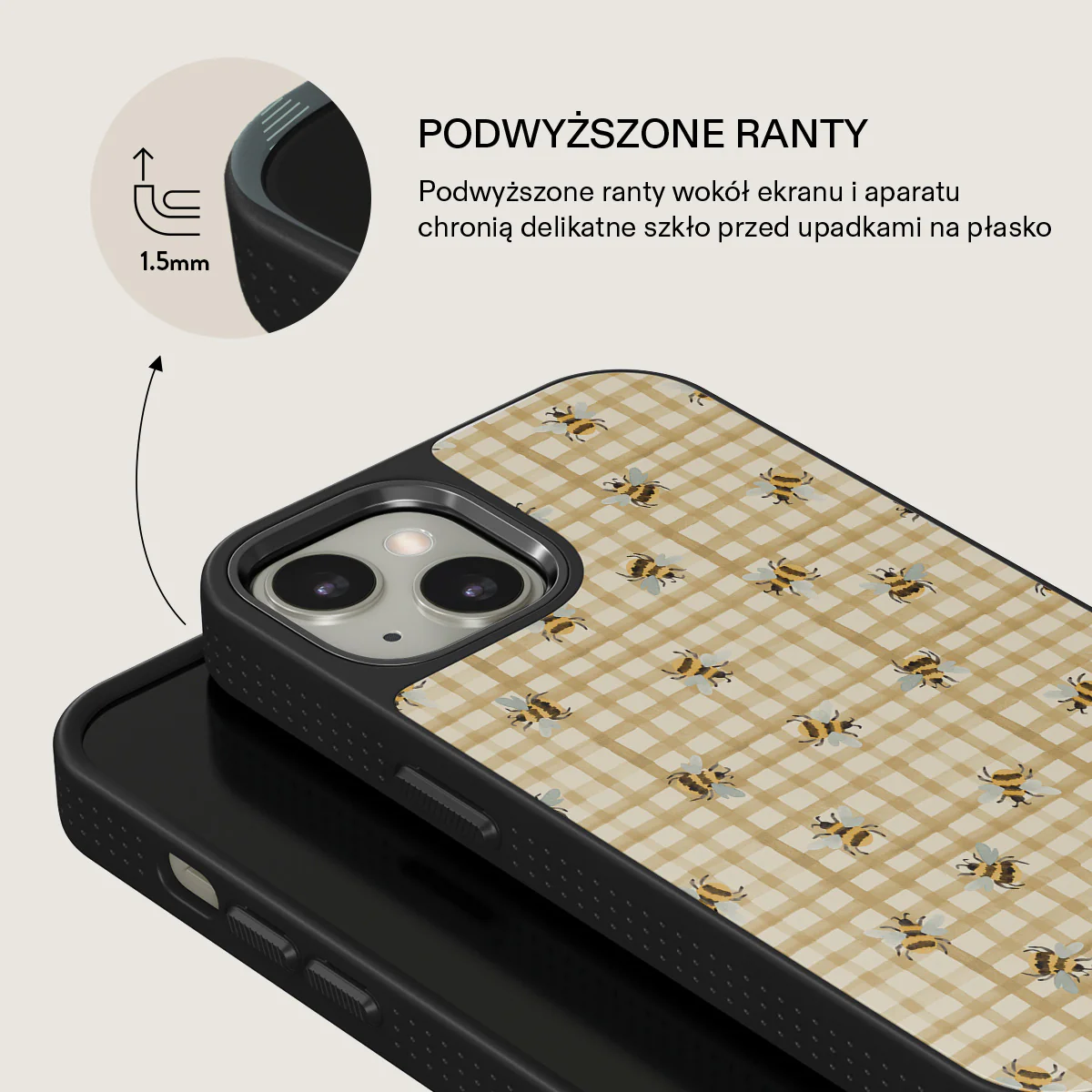 Honeycomb - iPhone 13 Etui - Image 15