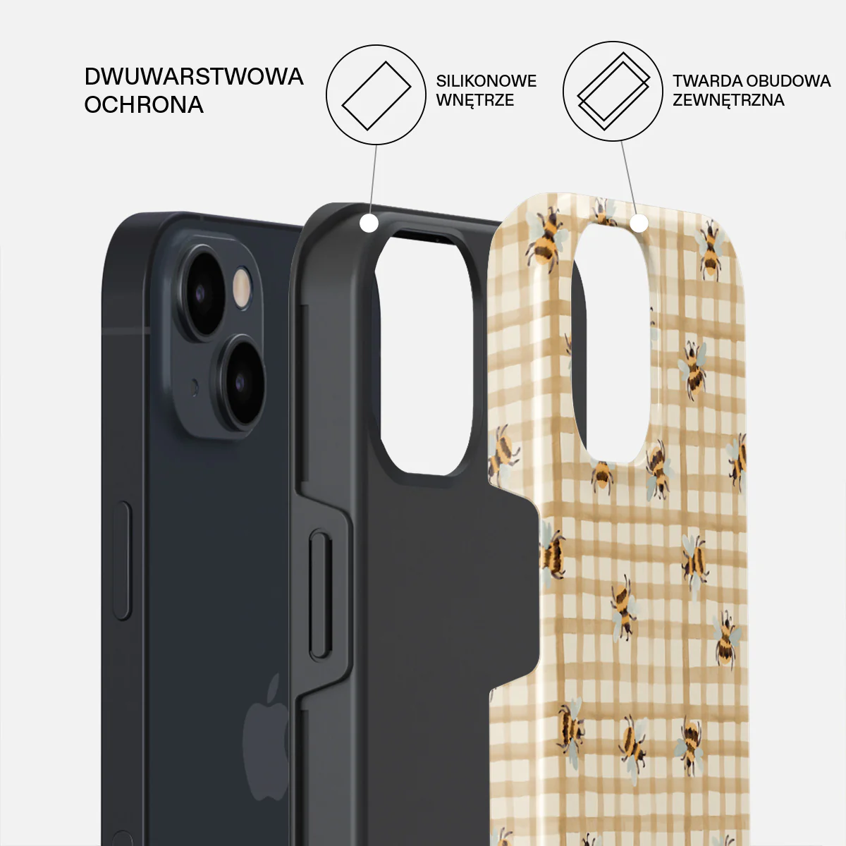 Honeycomb - iPhone 13 Etui - Image 2