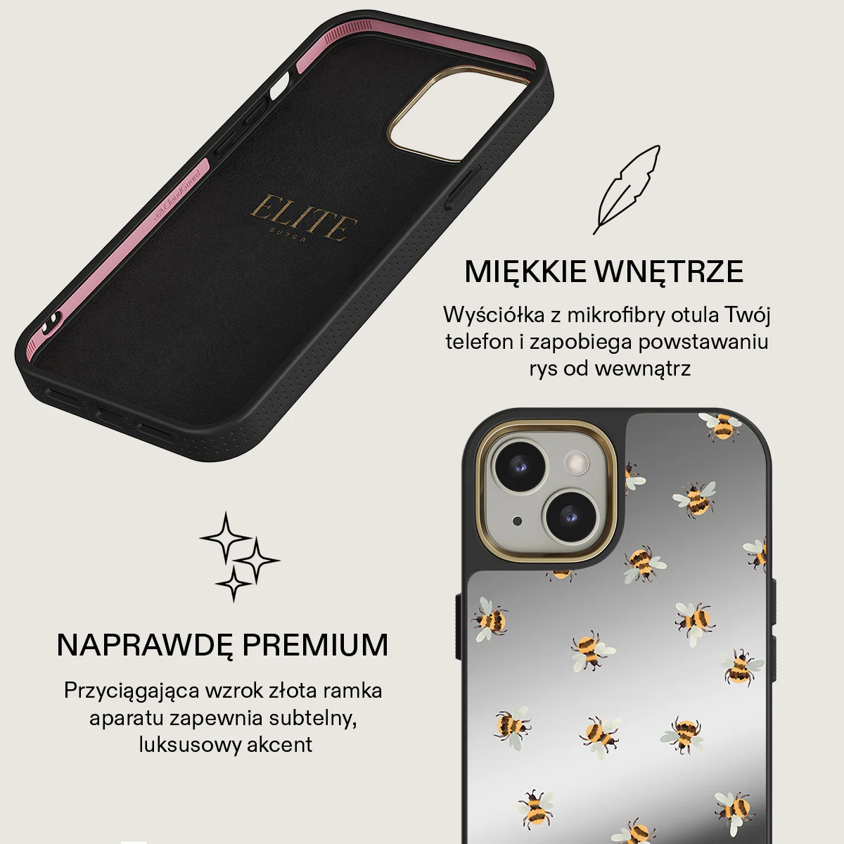 Honeycomb - iPhone 13 Etui - Image 25
