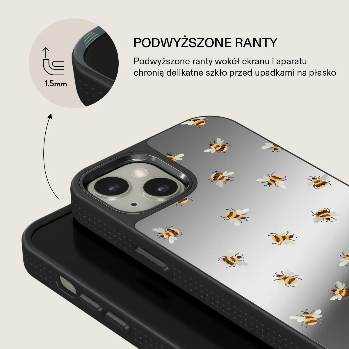 Honeycomb - iPhone 13 Etui - Image 31