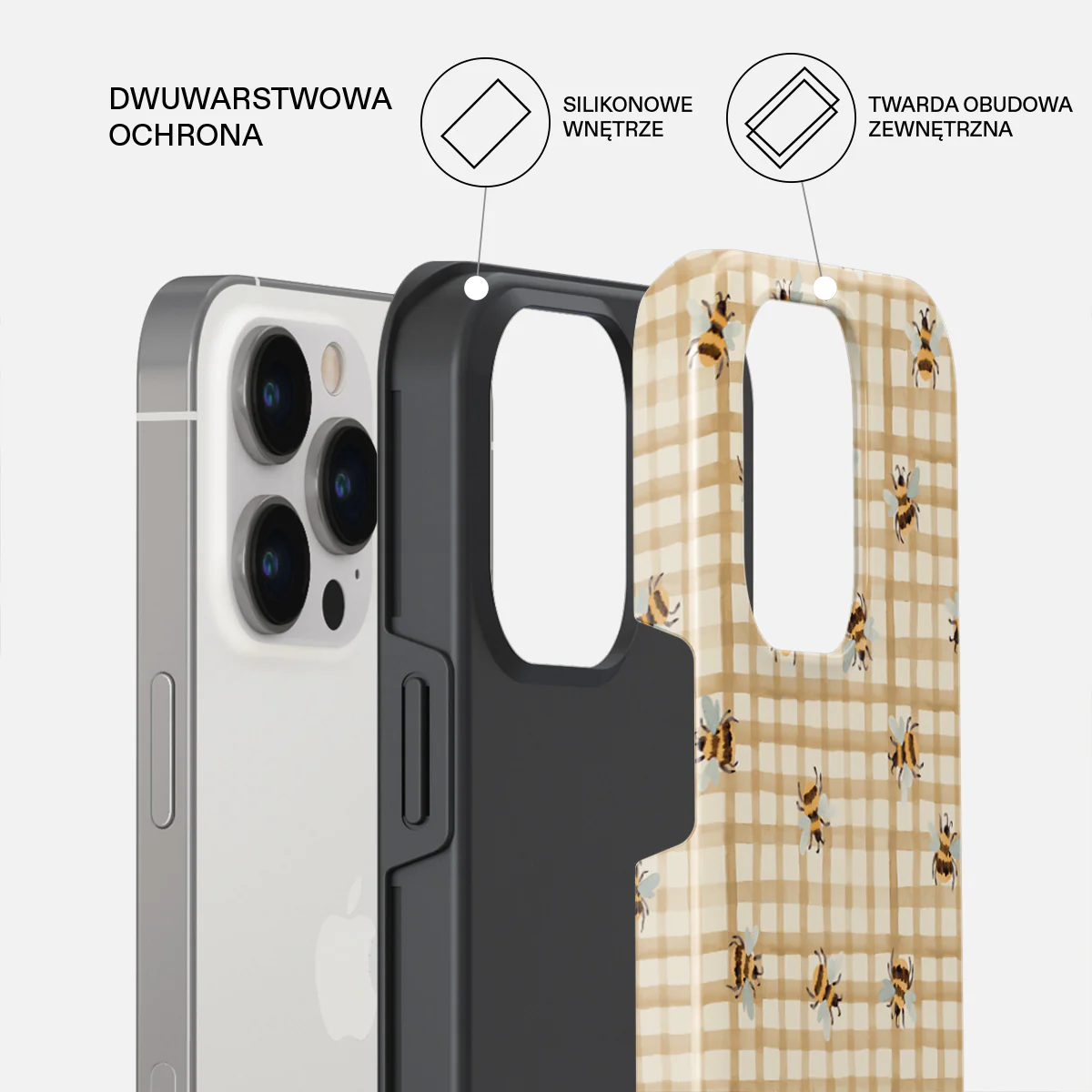 Honeycomb - iPhone 13 Pro Etui - Image 2