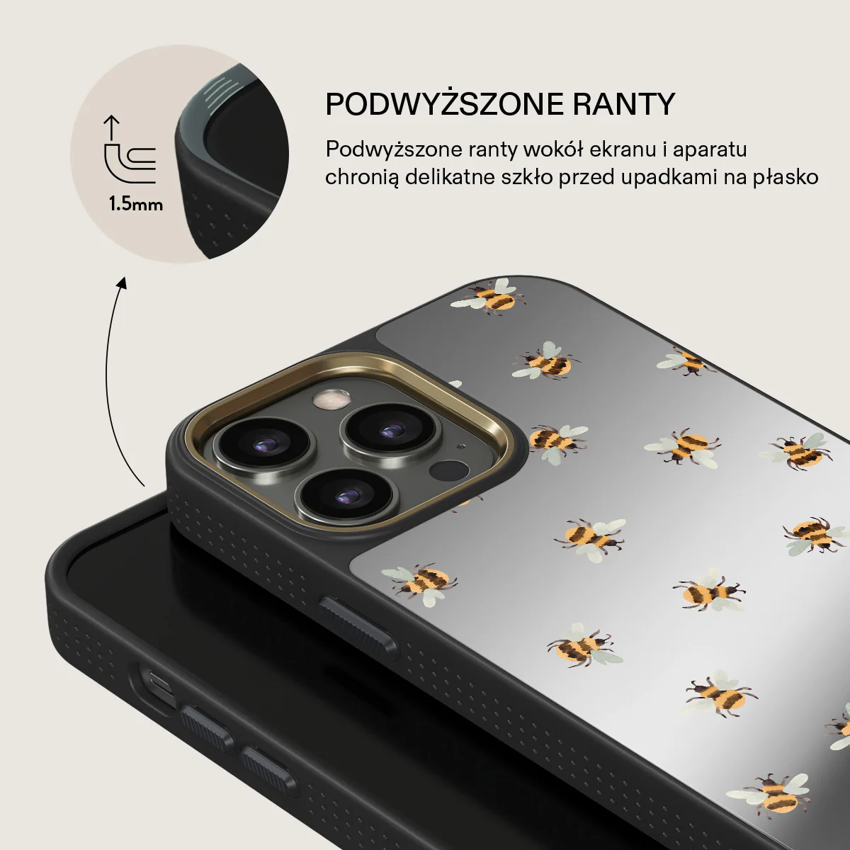 Honeycomb - iPhone 13 Pro Max Etui - Image 30