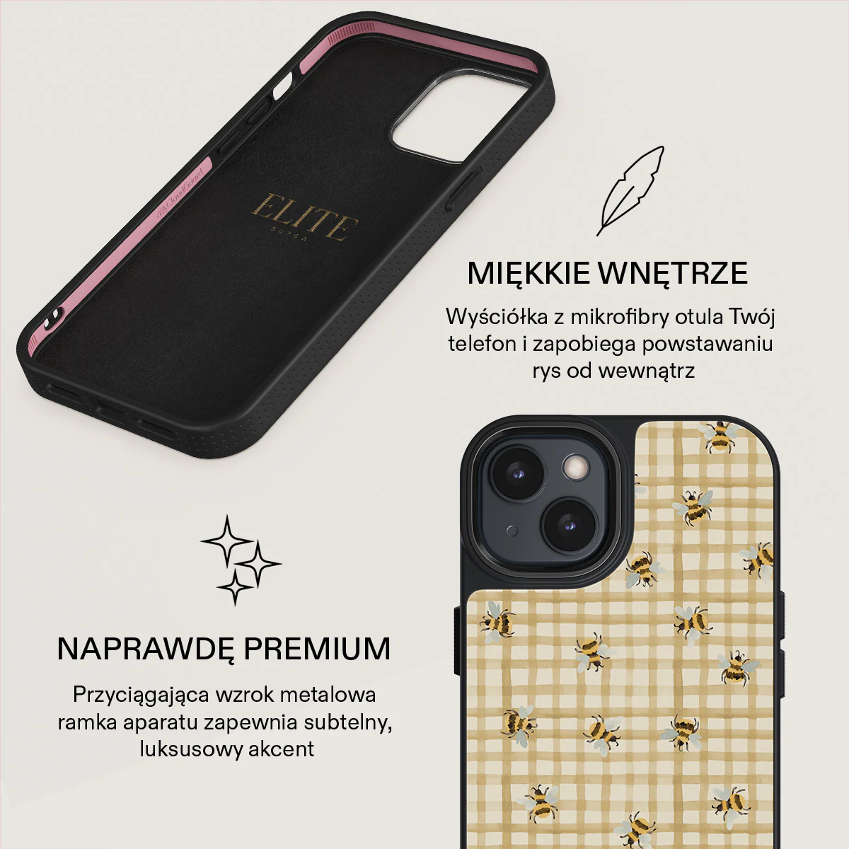 Honeycomb - iPhone 14 Etui - Image 17