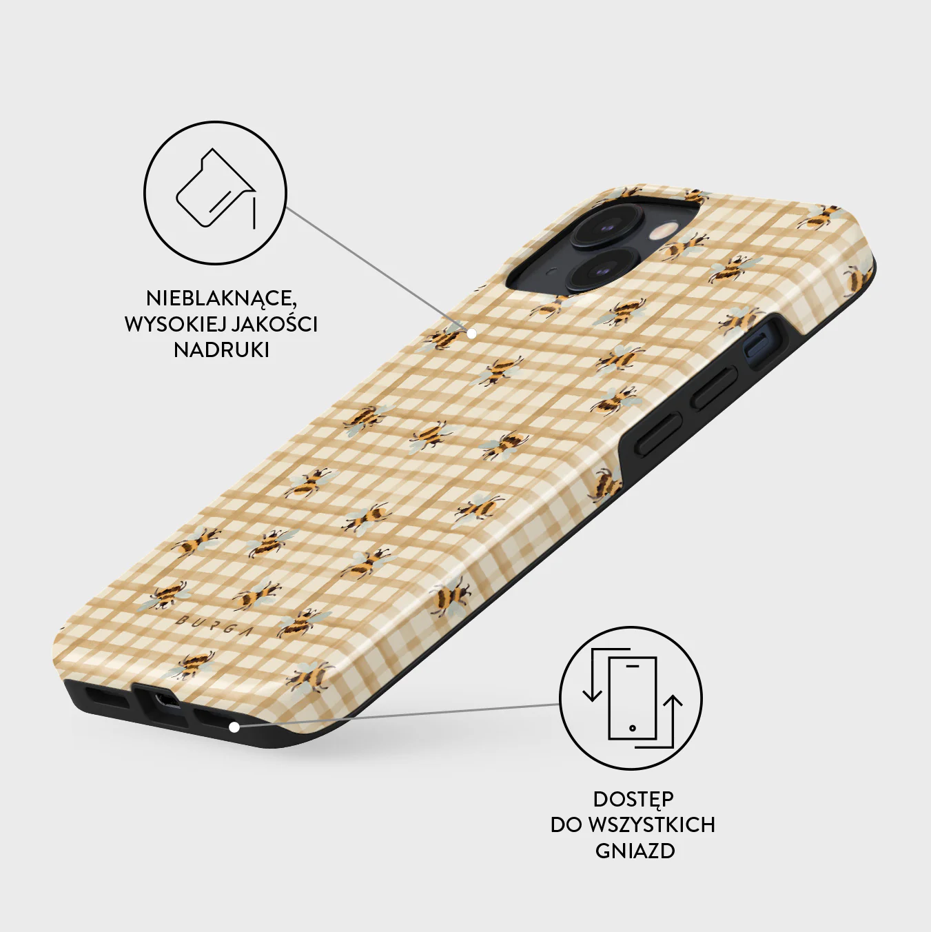 Honeycomb - iPhone 14 Etui - Image 3