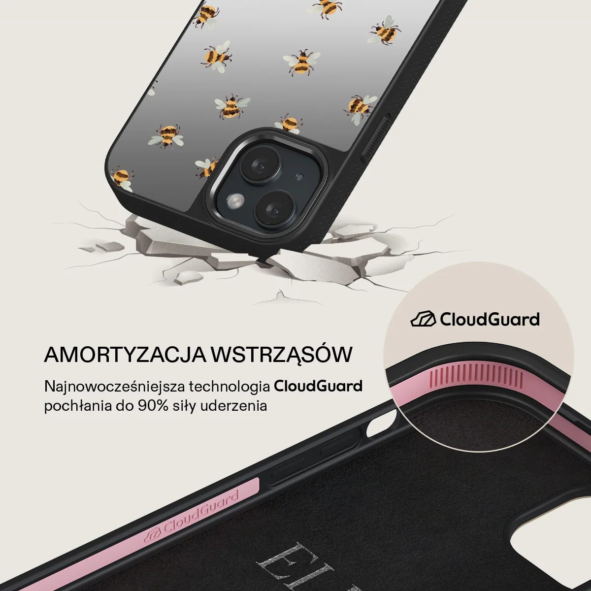 Honeycomb - iPhone 14 Etui - Image 36