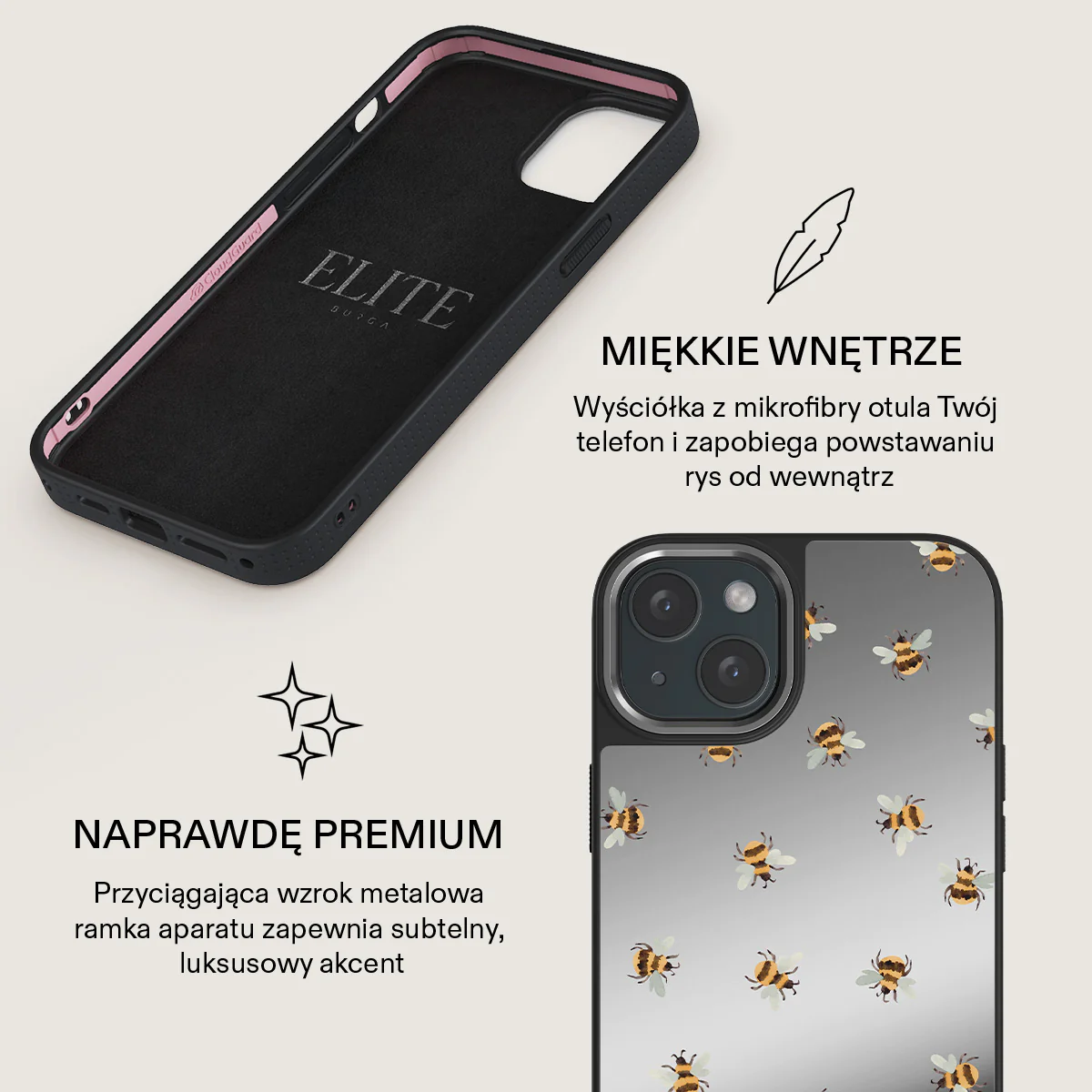 Honeycomb - iPhone 14 Etui - Image 40