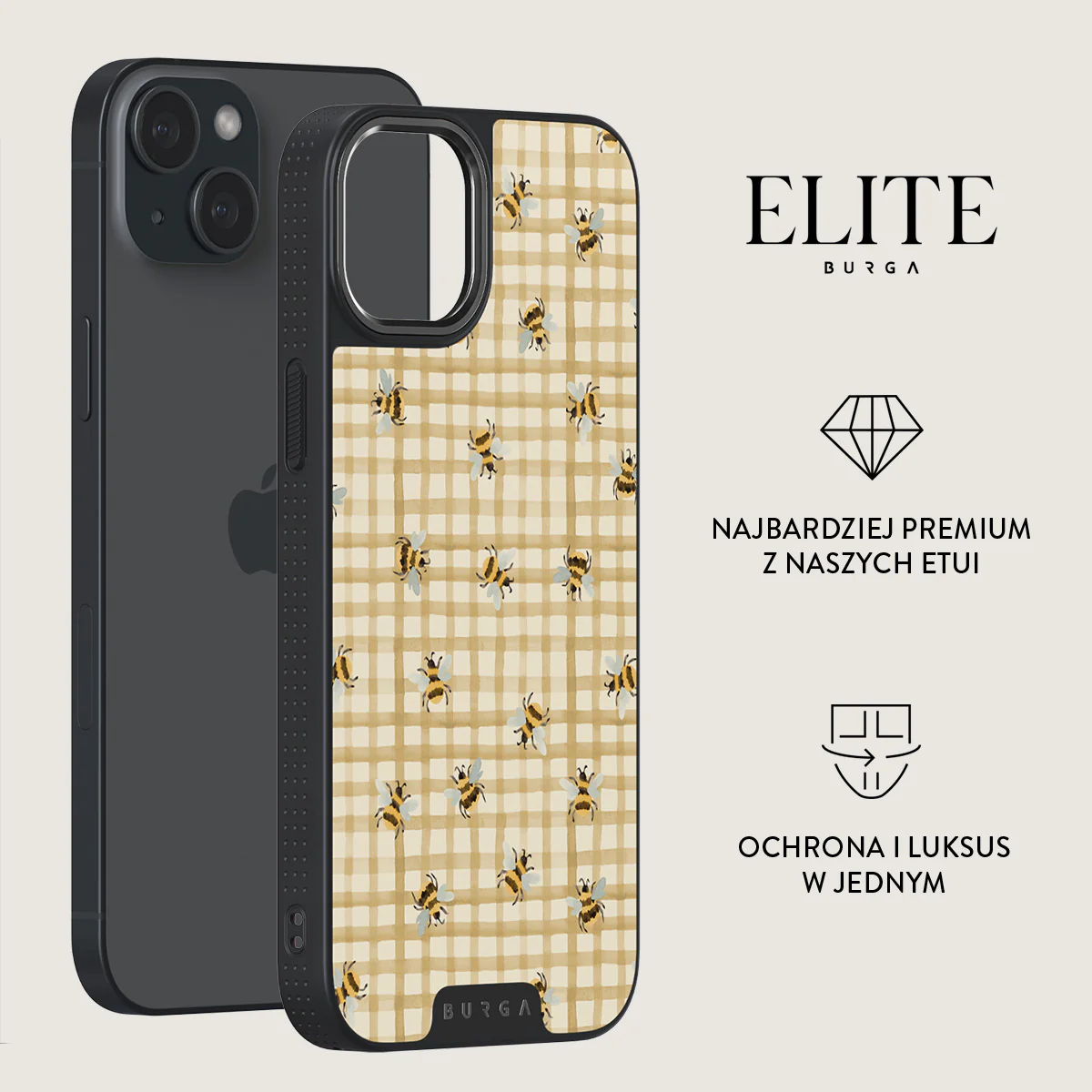 Honeycomb - iPhone 15 Etui - Image 13