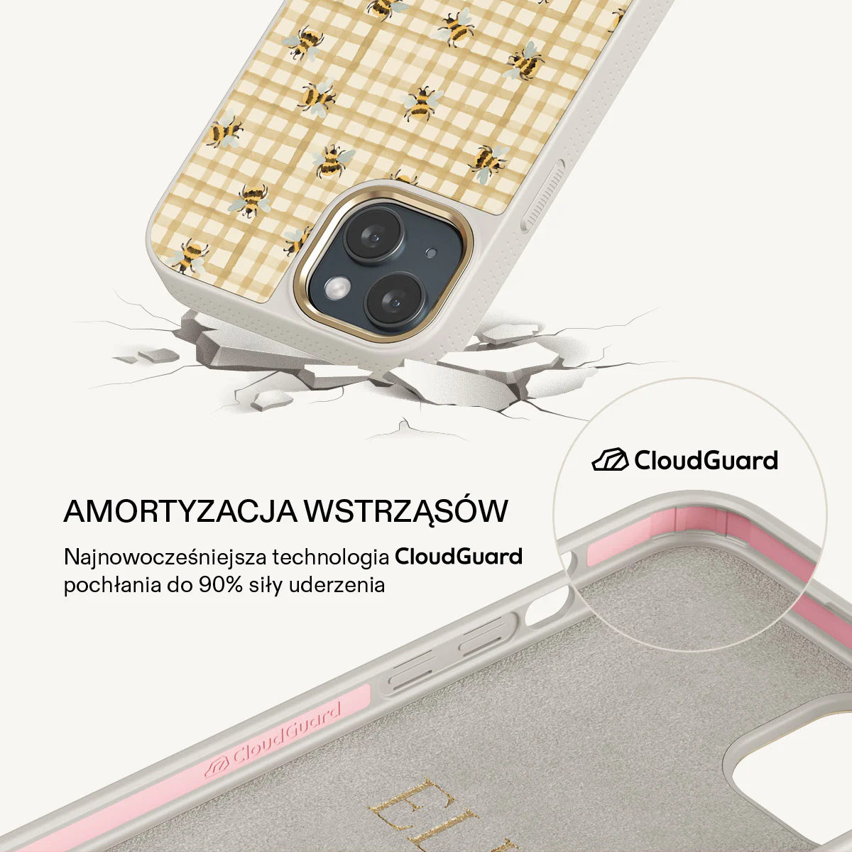 Honeycomb - iPhone 15 Etui - Image 21