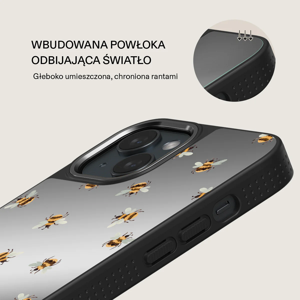 Honeycomb - iPhone 15 Etui - Image 37