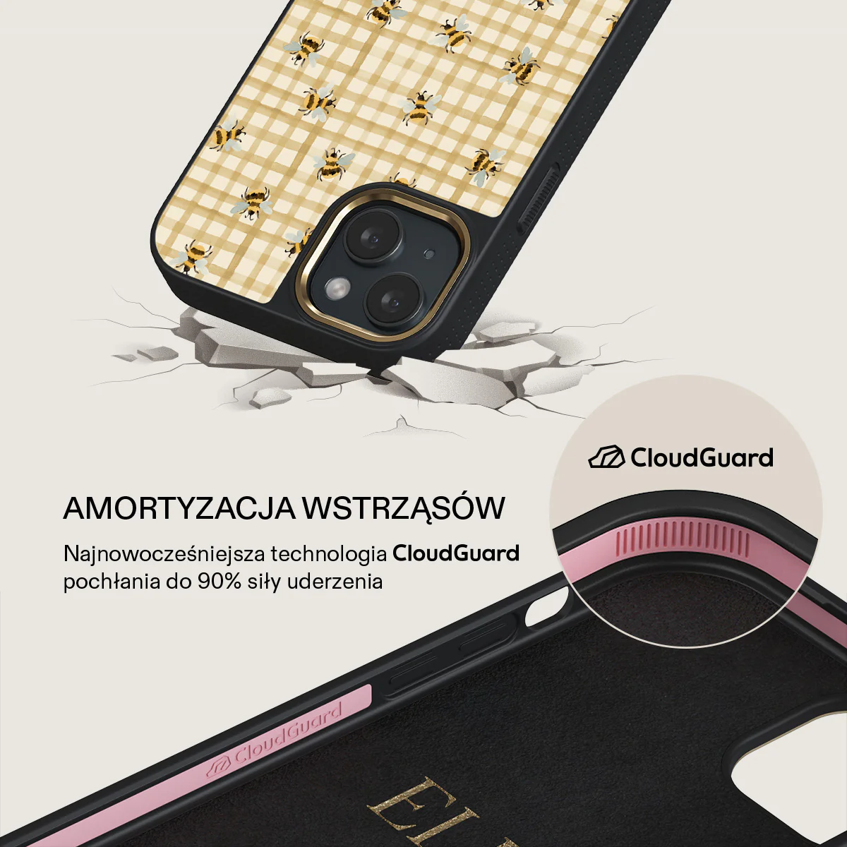 Honeycomb - iPhone 15 Etui - Image 7