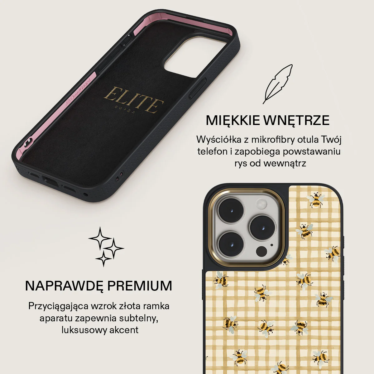 Honeycomb - iPhone 15 Pro Etui - Image 10