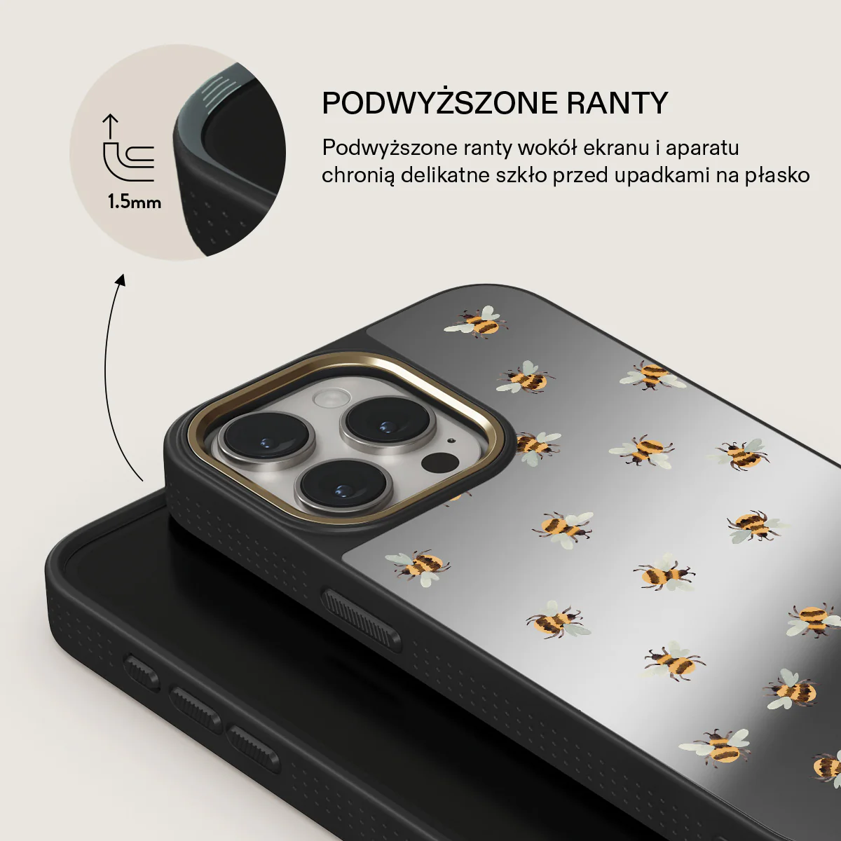 Honeycomb - iPhone 15 Pro Etui - Image 30