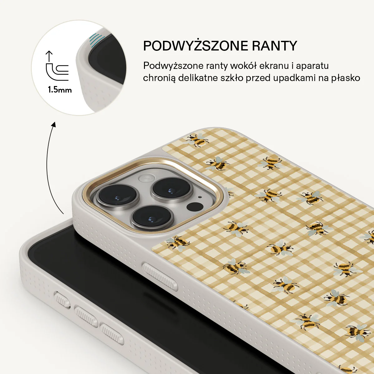 Honeycomb - iPhone 15 Pro Max Etui - Image 22