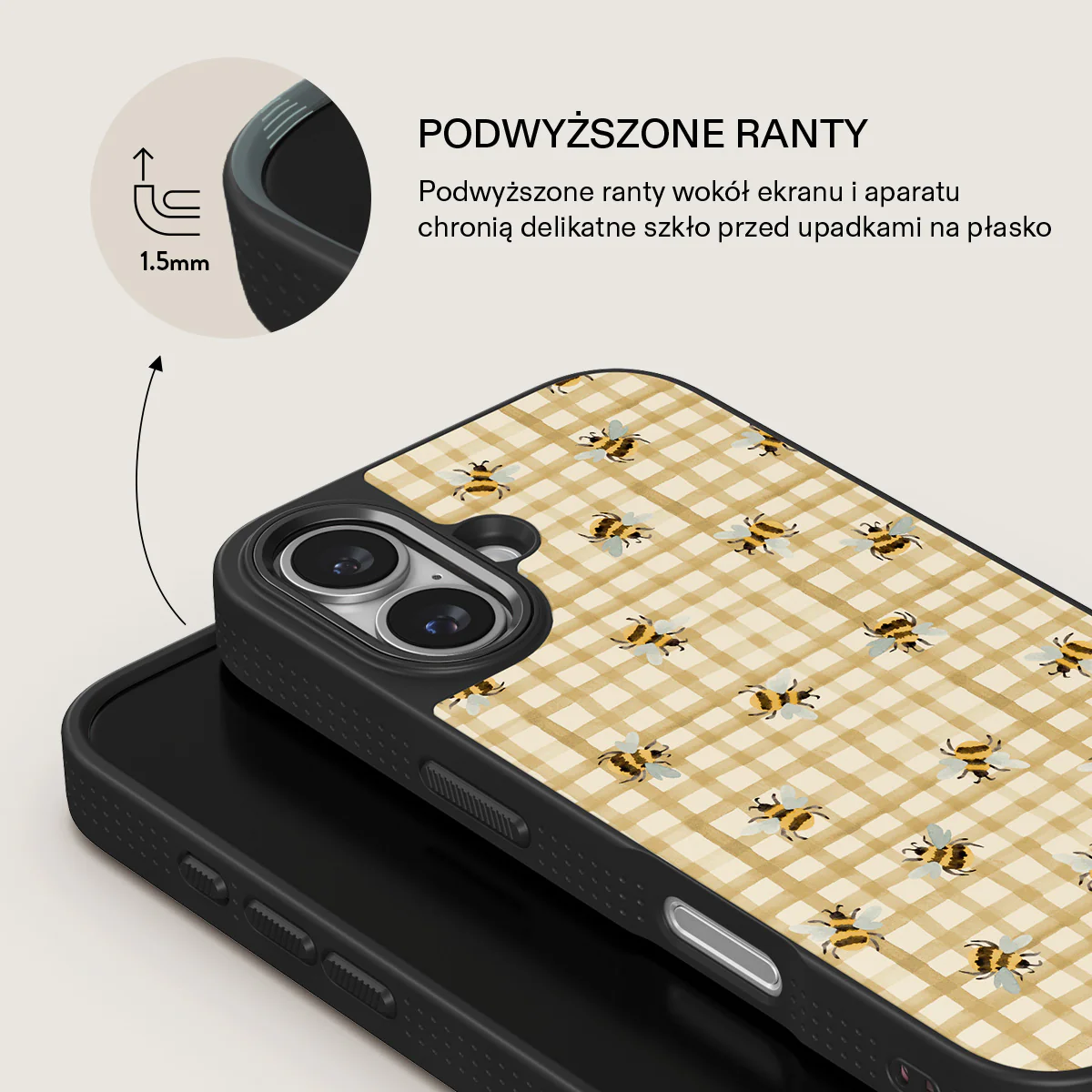 Honeycomb - iPhone 16 Etui - Image 16