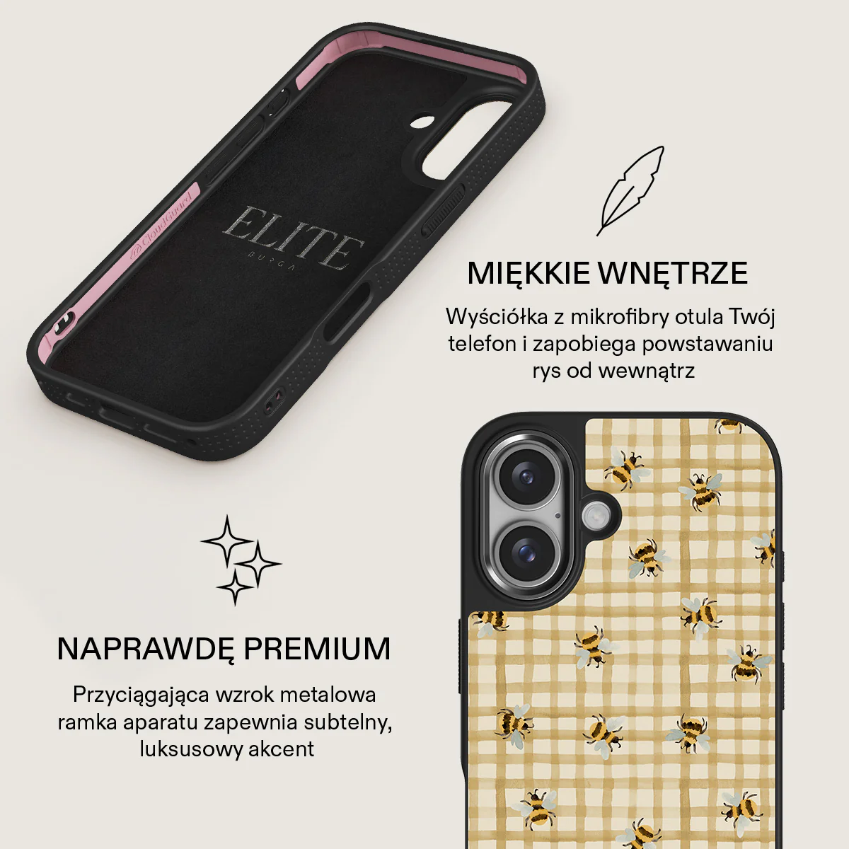 Honeycomb - iPhone 16 Etui - Image 18