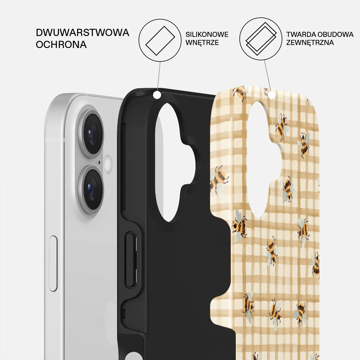 Honeycomb - iPhone 16 Etui - Image 2