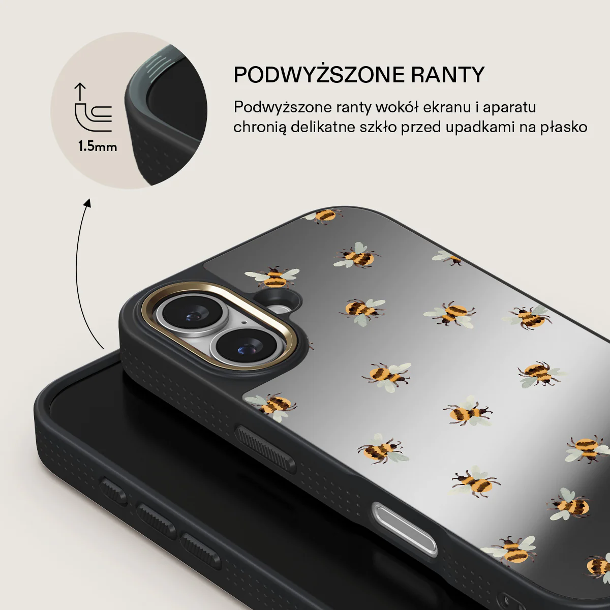 Honeycomb - iPhone 16 Etui - Image 31