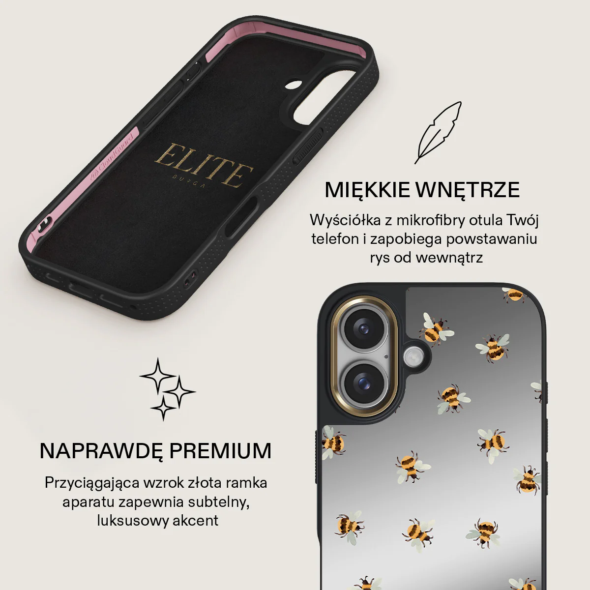 Honeycomb - iPhone 16 Etui - Image 33