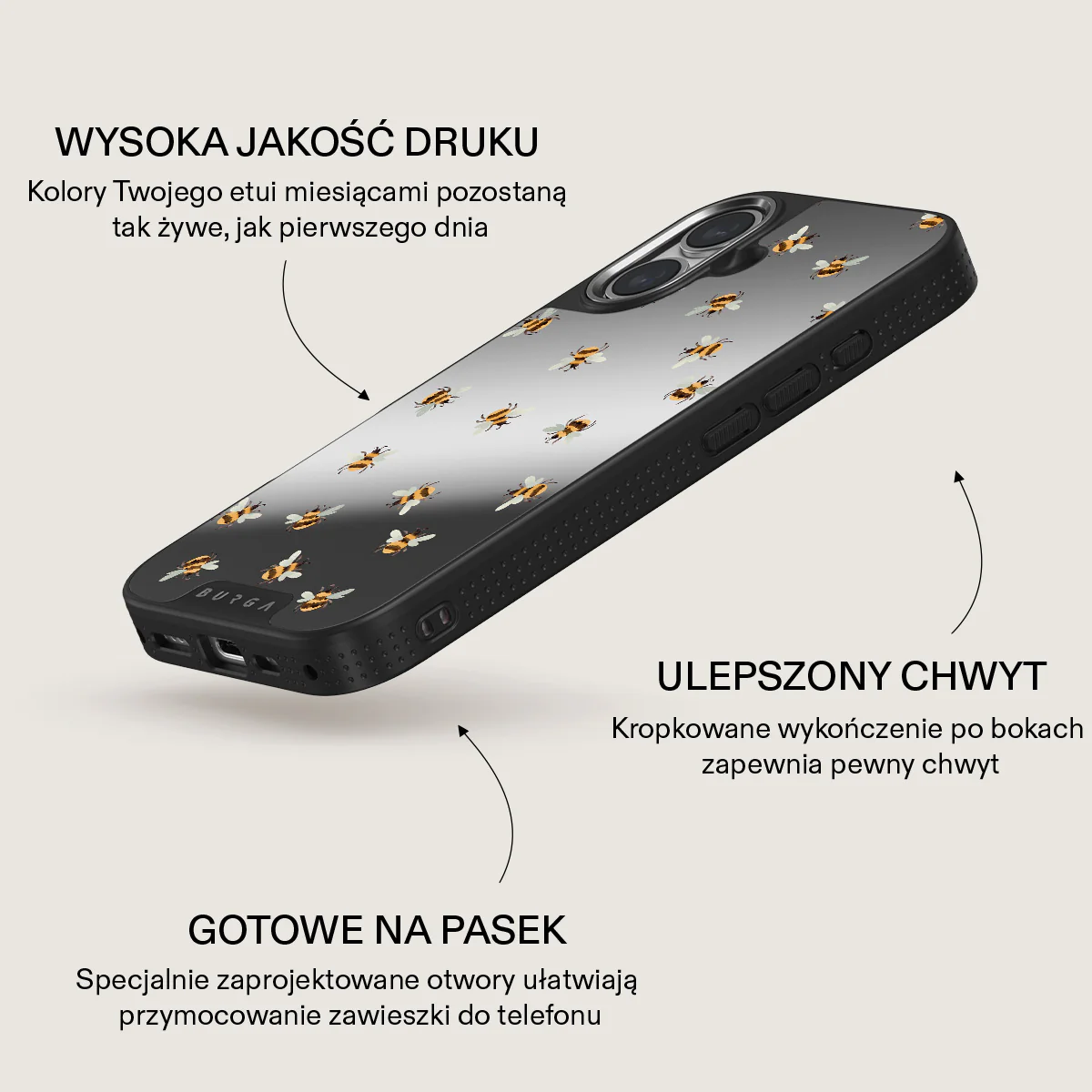 Honeycomb - iPhone 16 Etui - Image 40