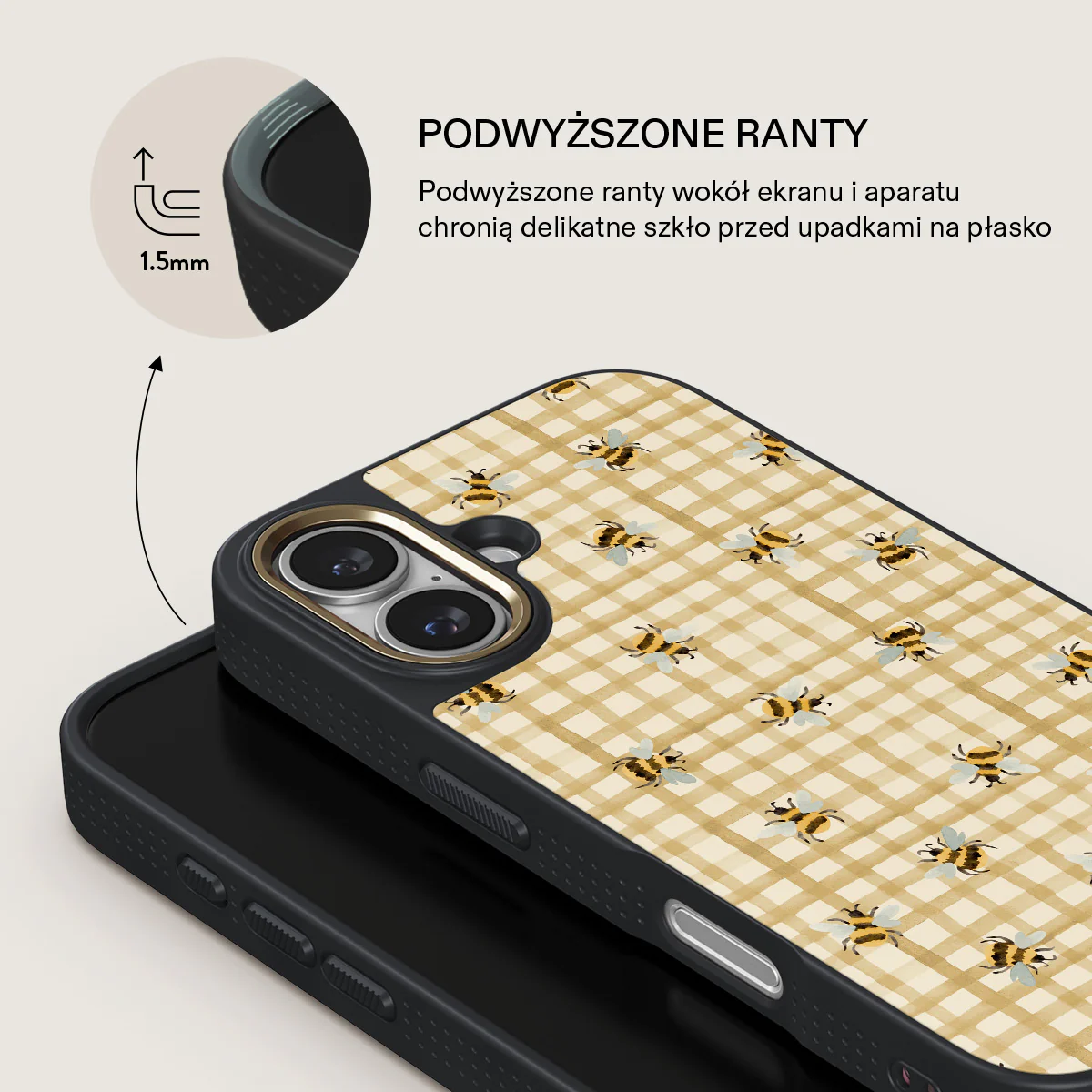 Honeycomb - iPhone 16 Etui - Image 9