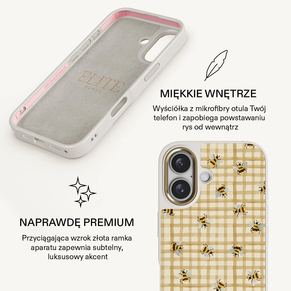 Honeycomb - iPhone 16 Plus Etui - Image 25