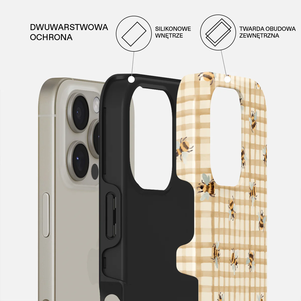 Honeycomb - iPhone 16 Pro Etui - Image 2
