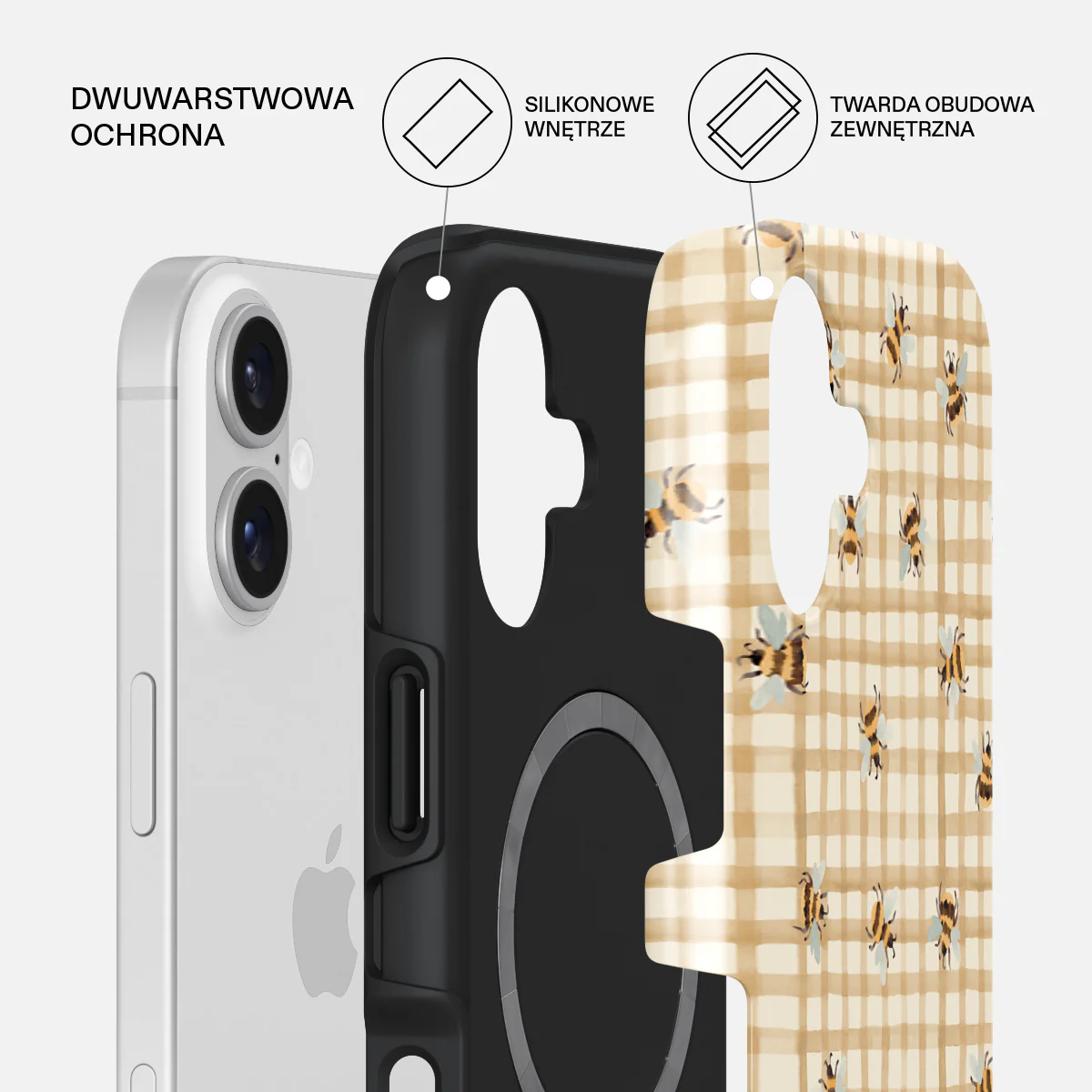 Honeycomb - iPhone 17 Etui - Image 2