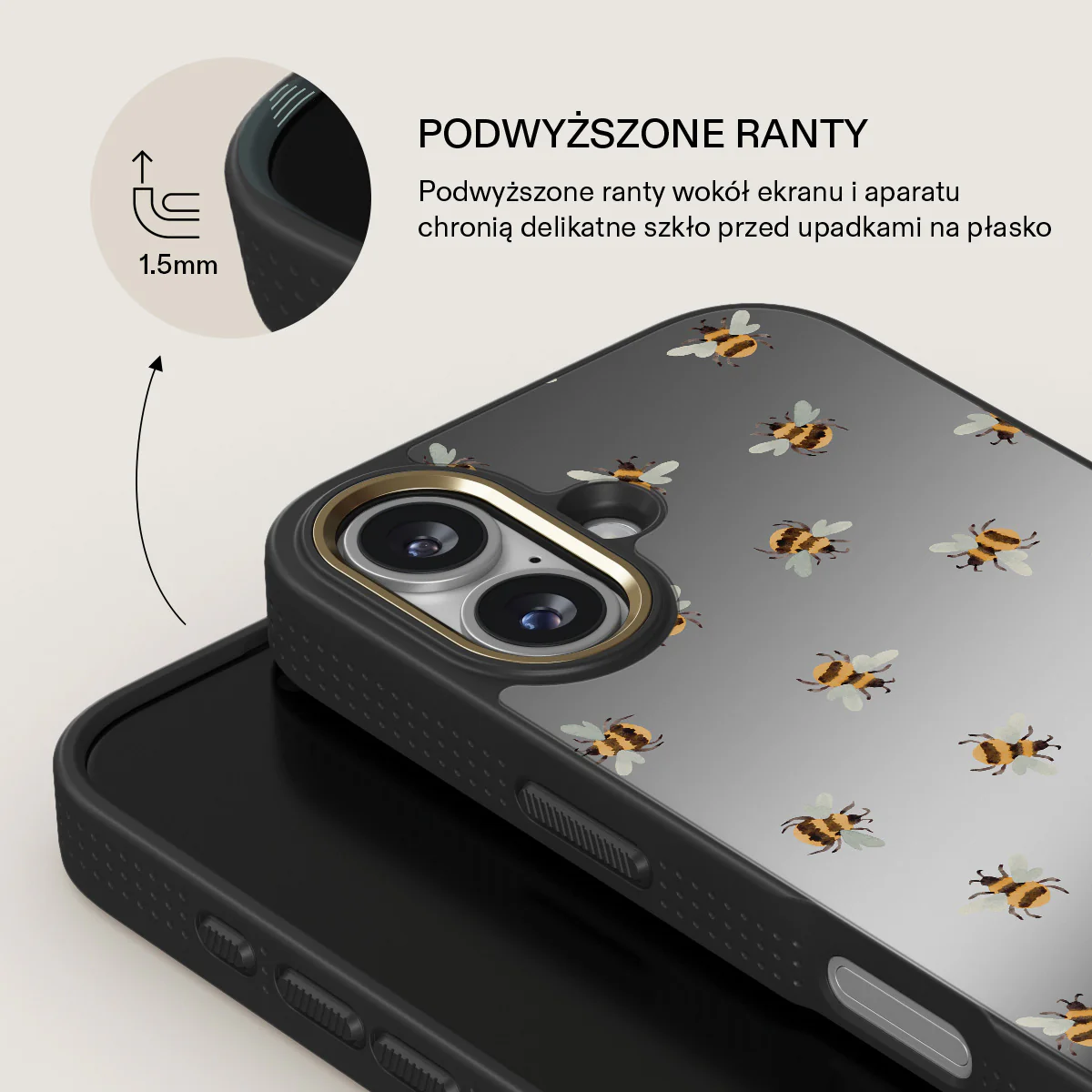 Honeycomb - iPhone 17 Etui - Image 30