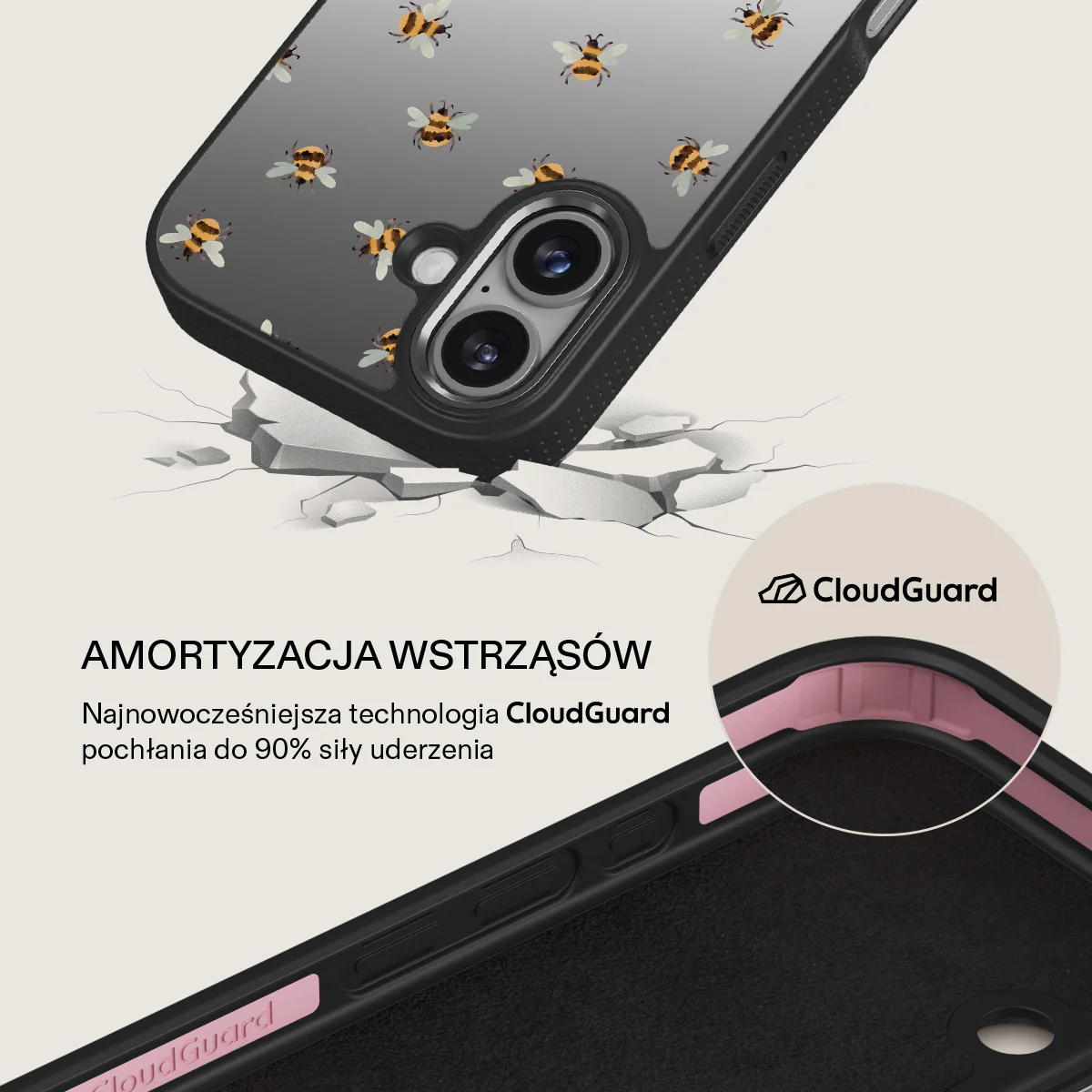 Honeycomb - iPhone 17 Etui - Image 36