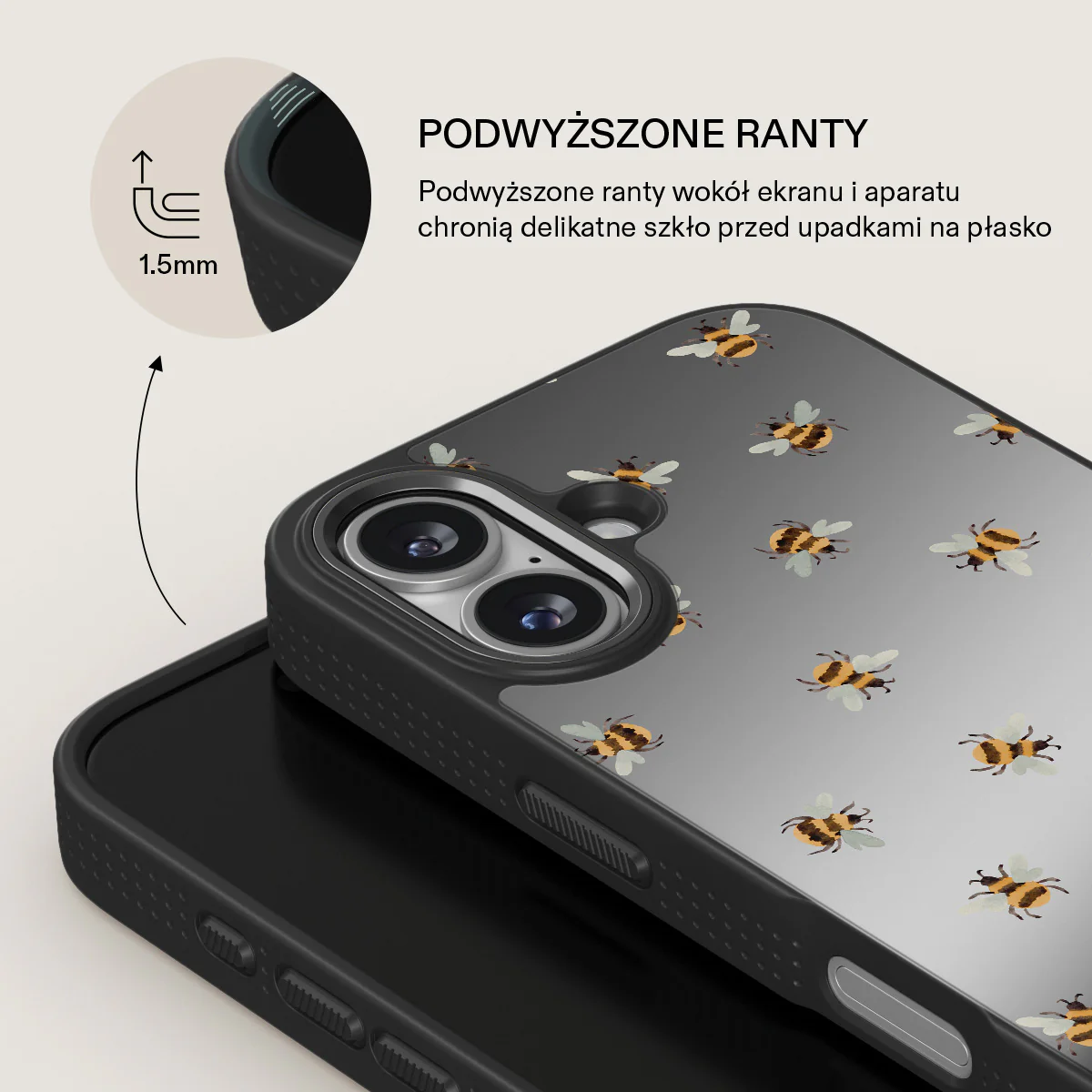 Honeycomb - iPhone 17 Etui - Image 38