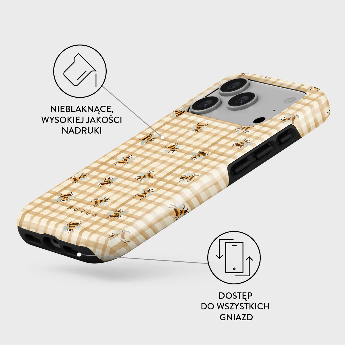 Honeycomb - iPhone 17 Pro Etui - Image 3