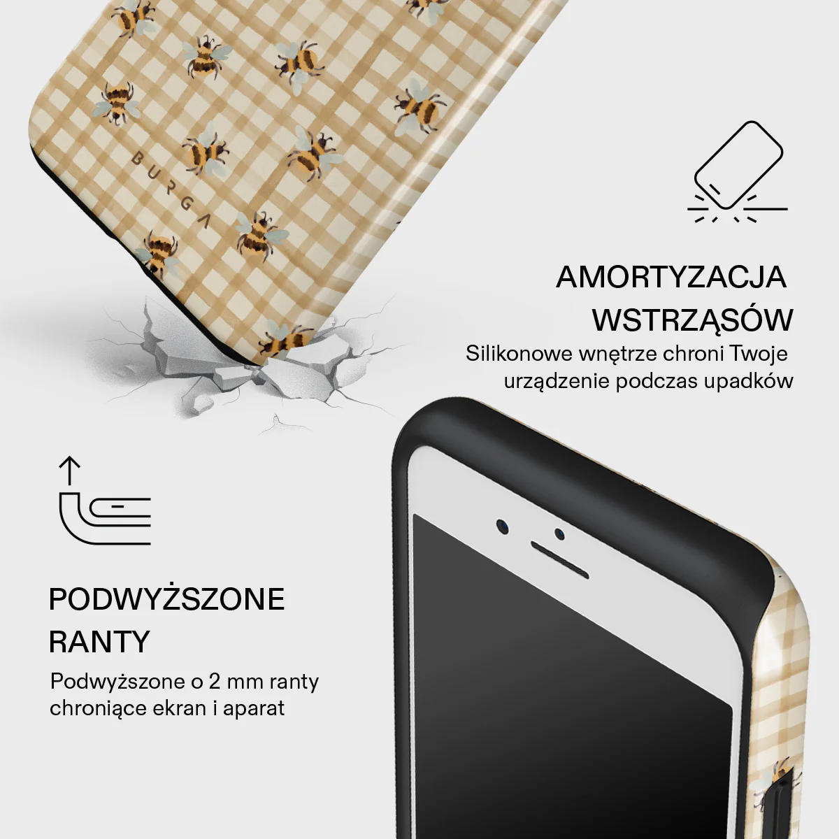 Honeycomb - iPhone 7 Plus / 8 Plus Etui - Image 8