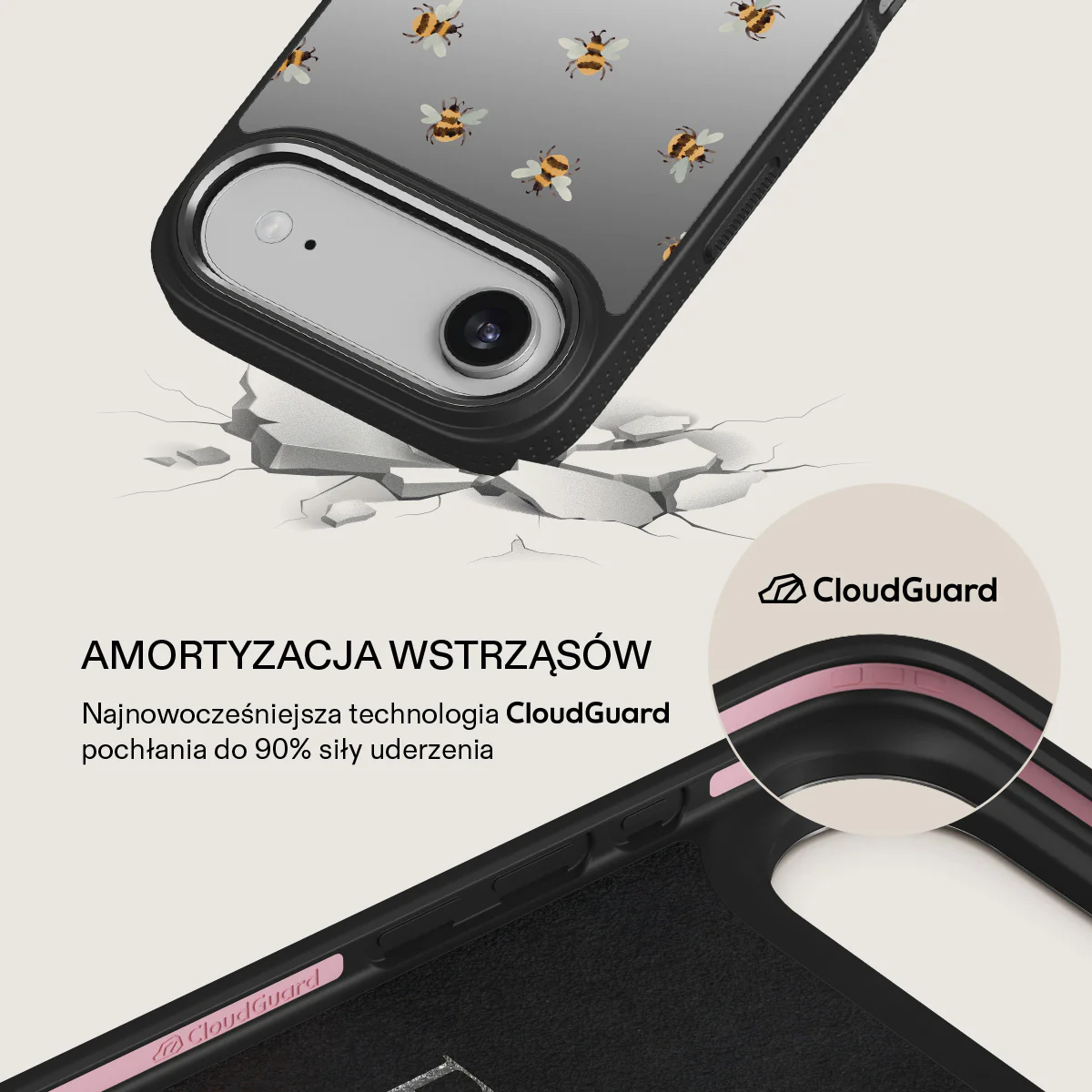 Honeycomb - iPhone Air Etui - Image 36
